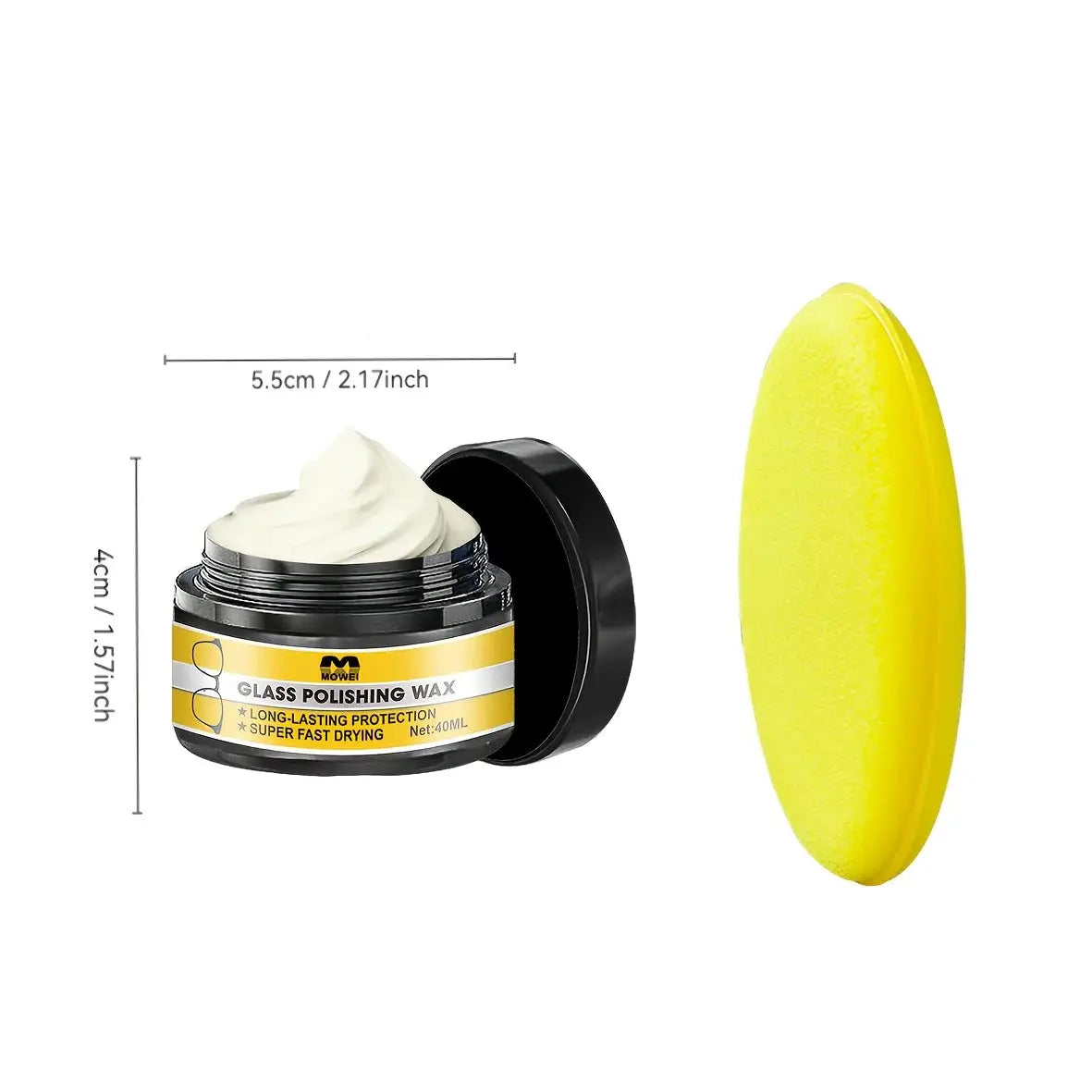 ClarityPro Multi Purpose Glass And Lens Scratch Repair Kit Restores Clarity And Smooth Finish Chemical Free