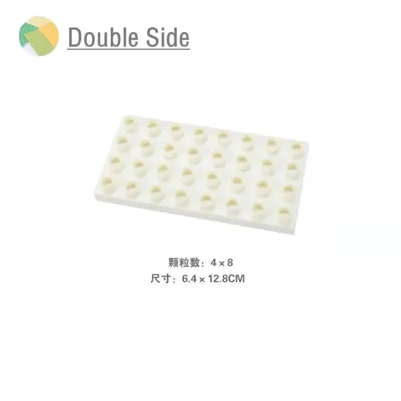 9 Sizes Big Building Plastic Blocks Base Plates Compatible With Large Bricks And Assembly Figures For Kids Toys