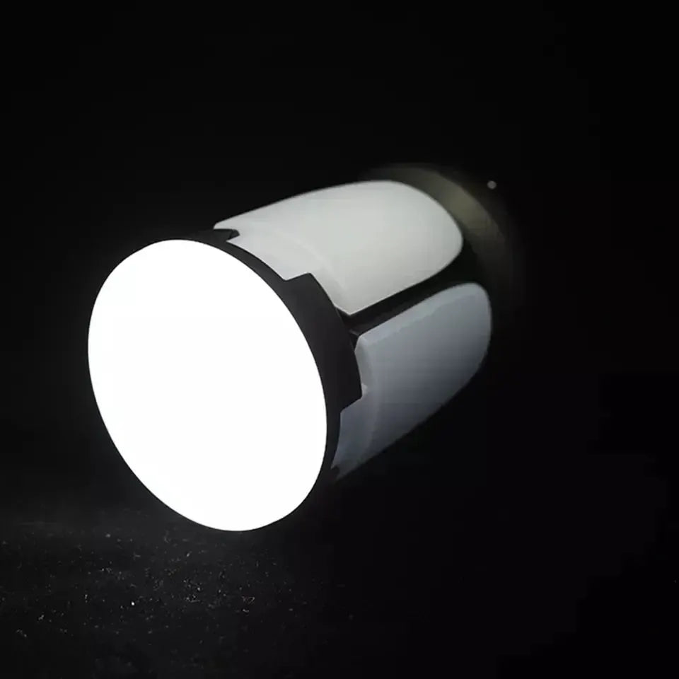Simples Market LED Leaf camping lamp, white, USB rechargeable outdoor tent lantern