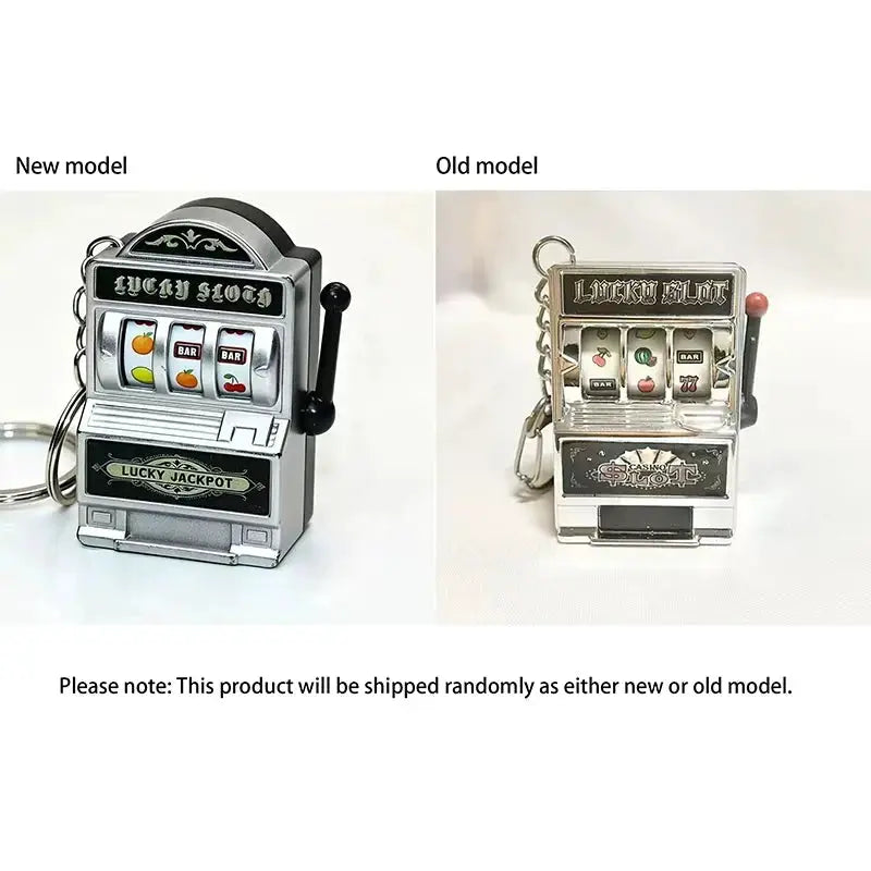 Personalized Slot Machine Keychain Toy Car Pendant Gift Fashion Trend Accessory For Everyday Carry