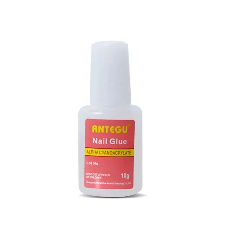 NailPro Clear No Wipe Nail Glue For Acrylic Nails Gel Nails Rhinestones And Press On Nails Fast Drying Strong Adhesion