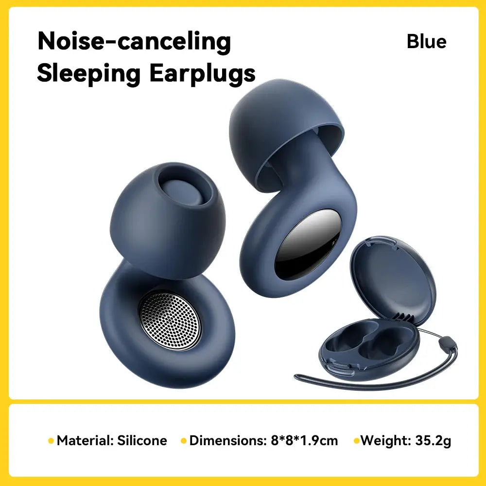 Essager Noise Cancelling Ear Plugs For Sleeping Soft Silicone Sleep Earbuds 45 To 49 dB Noise Reduction