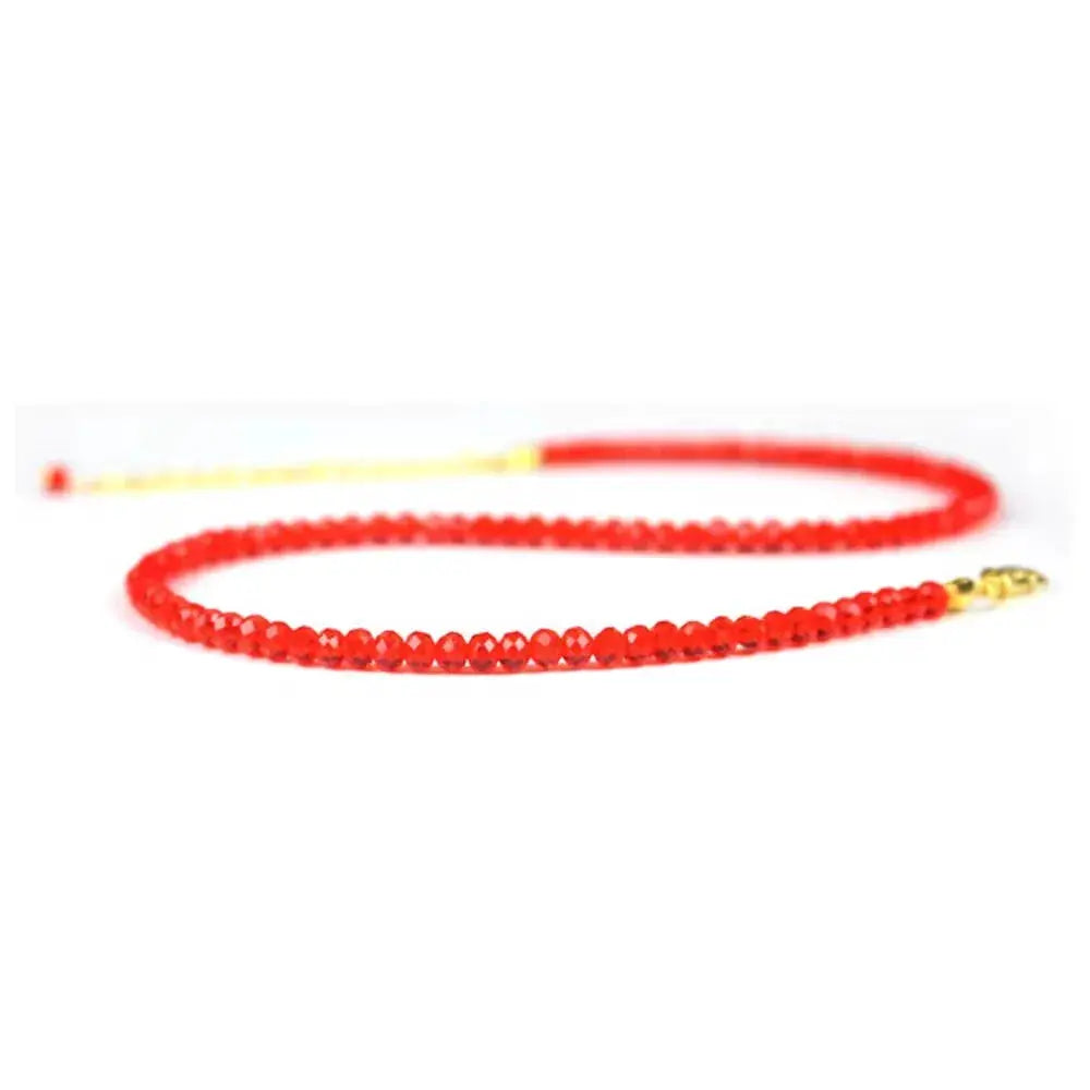 Pretty Fad Black Bead Short Copper Stone Choker Necklace For Women Elegant Party Jewelry