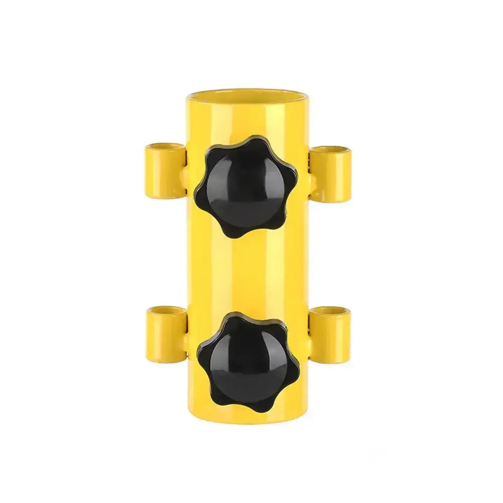 Colorful Ground Holder For Awnings And Tents Windproof Adjustable Steel Pole Support