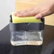 Pak Clean Portable Soap Dispenser For Kitchen Detergent Dispenses Exact Amount Directly Onto Sponge