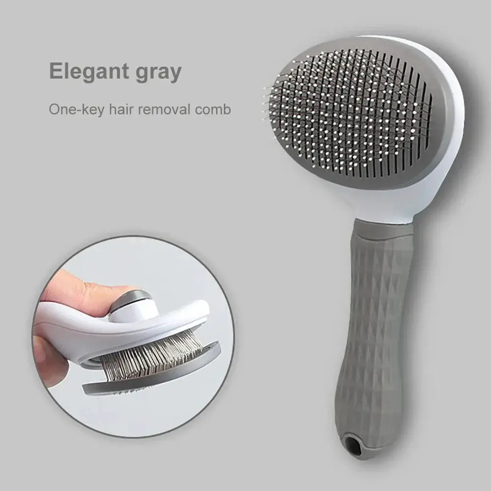Dog Hair Remover Brush for Cats and Dogs Long Hair Grooming Comb for Shedding and Cleaning Bath Brush Pet Supplies