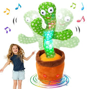 Dancing Cactus 120 Song Speaker Talking Plush Toy With USB Battery Voice Repeat Cactus Dancer Plushie Gift For Kids