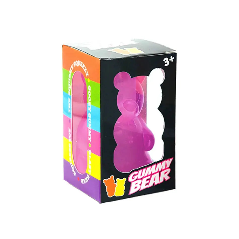 Nee Doh Nice Cube Cute Bear Maltose Stress Relief Toy That Relieves Anxiety Relax And Grip Desktop Decorative Gift Box