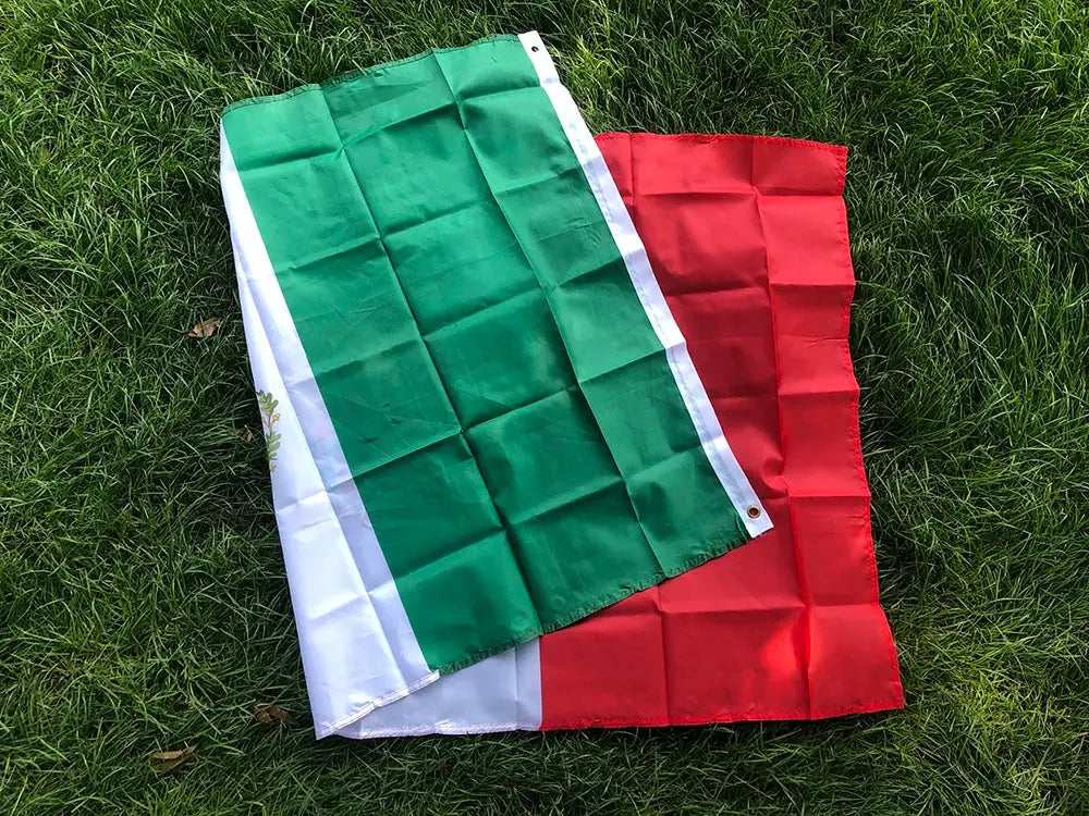 Mexico National Flag 90x150cm Polyester Hanging Banner Outdoor Decor
