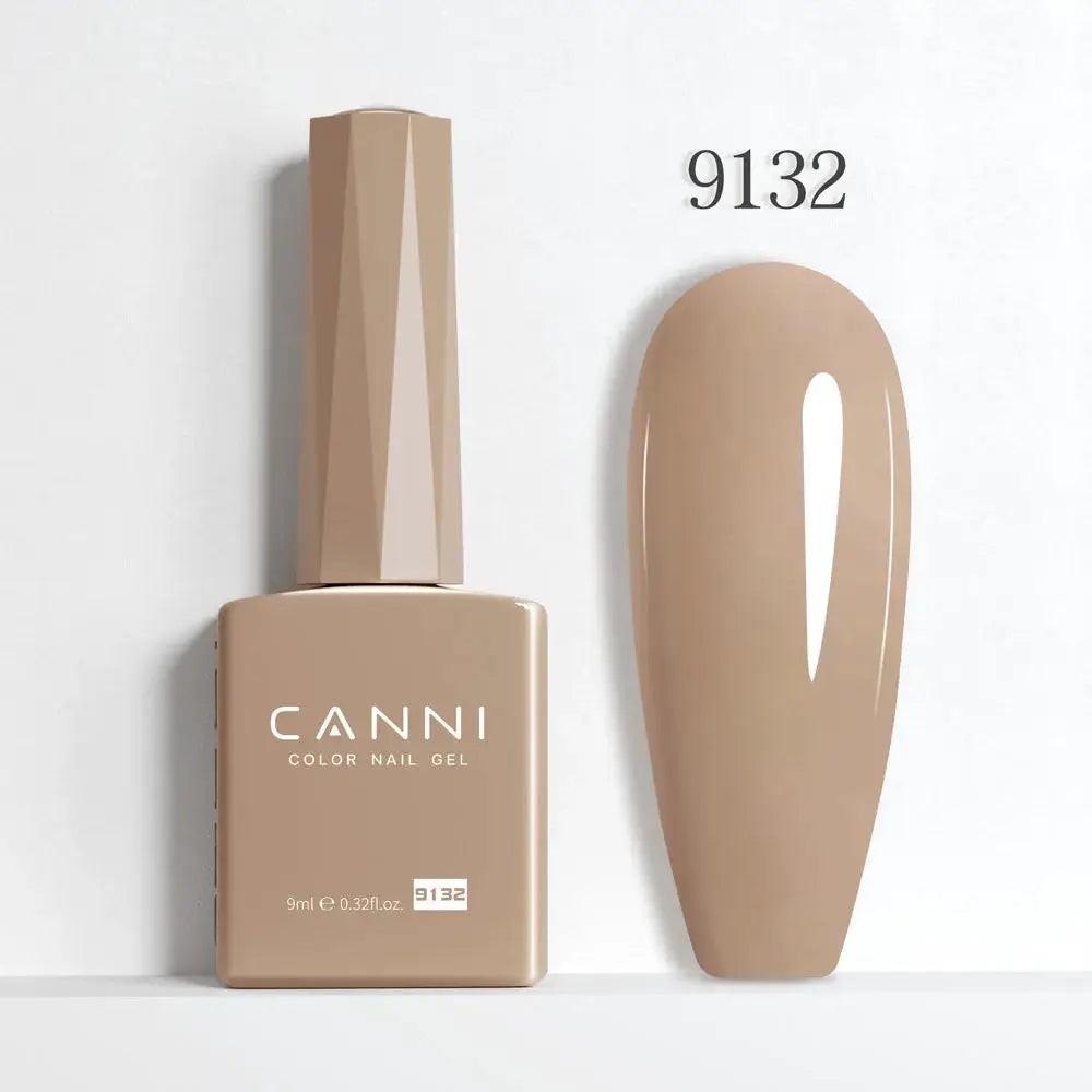 Canni Hema Free Nail Gel Polish Christmas Red Collection Semi Permanent 9ml Long Lasting Shine