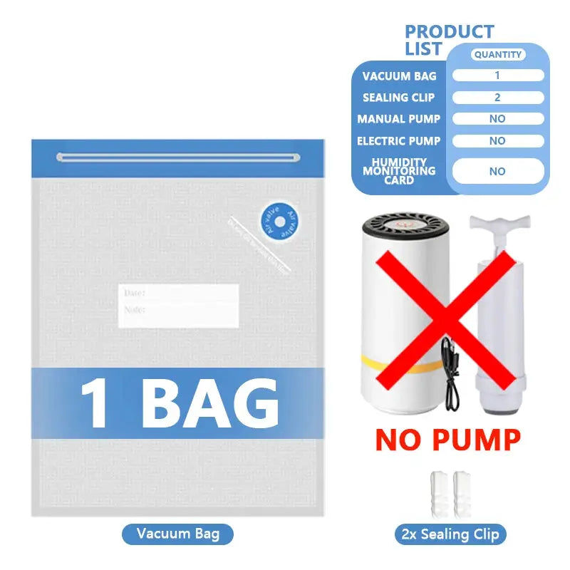 3D Printer Filament Vacuum Bag With USB Rechargeable Pump For PLA PETG