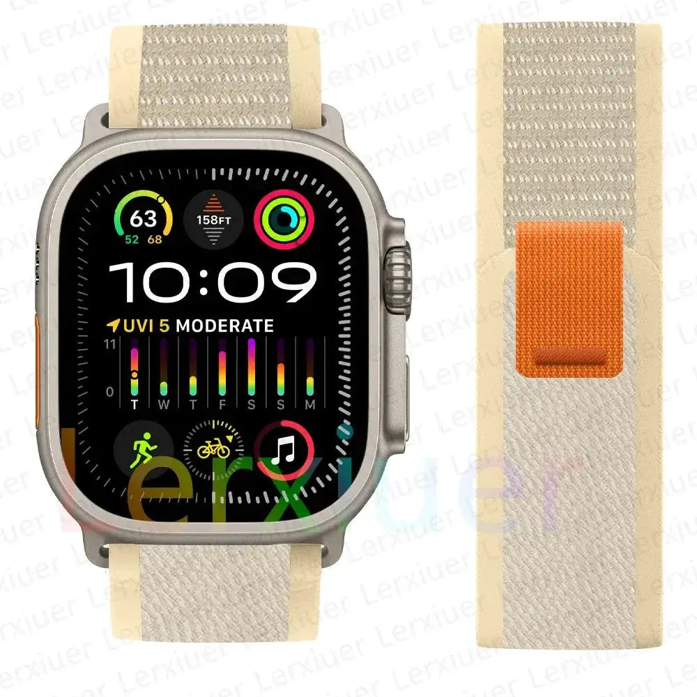 trail loop For apple watch ultra 3 2 Band 49mm 44mm 40mm 45mm 41mm 42mm correa bracelet iWatch series 7 se 8 9 10 11 46mm straps