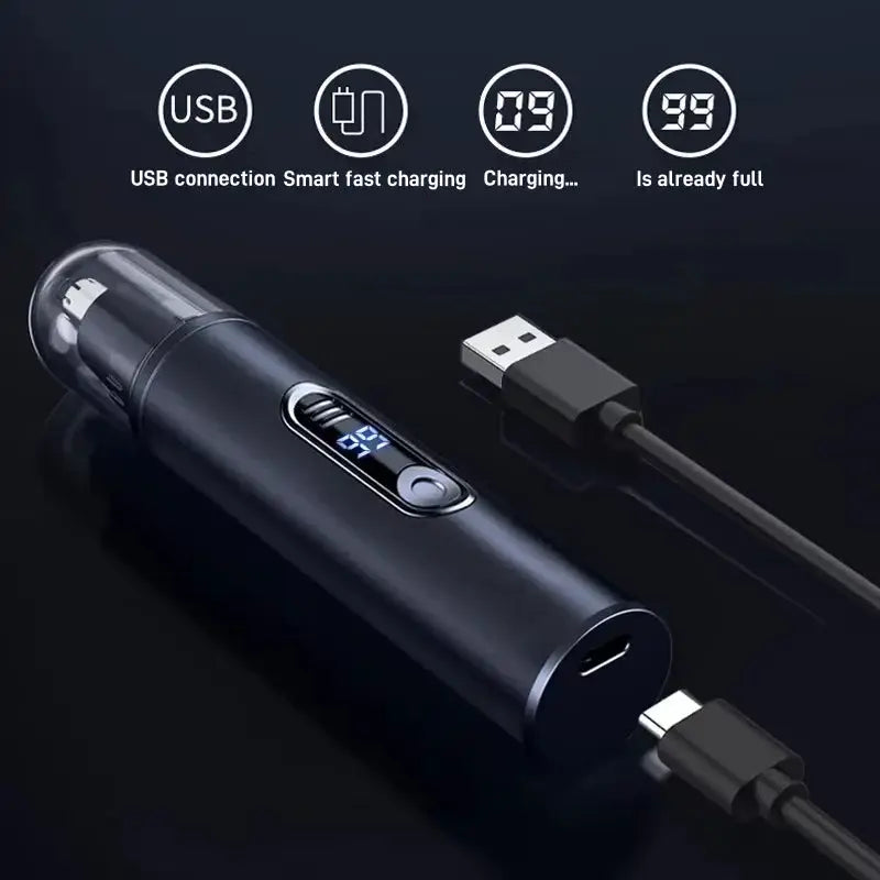 NovaTrim Mini Pocket Nose Hair Trimmer Painless Ears Eyebrows Clipping Waterproof Portable