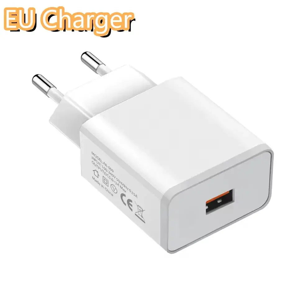 Four Port USB C PD Charger With Quick Charge 3.0 Type C Fast Charging For iPhone 16 15 Samsung Xiaomi Huawei