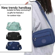 Simples Market crossbody bag set: 3-pack in mint, black, and navy with adjustable shoulder straps