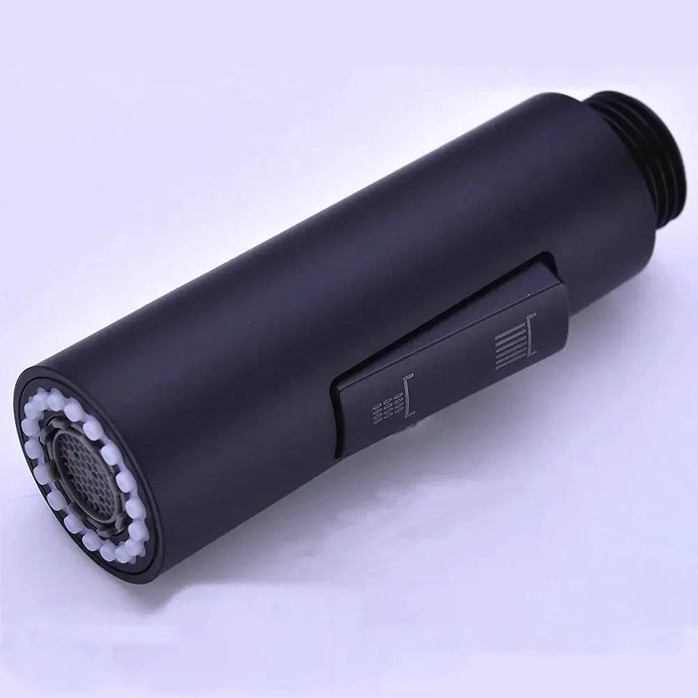 Simples Market replacement 2-mode sink faucet aerator spray head, black-plated nozzle
