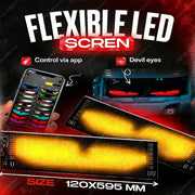 Bluetooth LED Matrix Pixel Panel Nightlight App Control Programmable