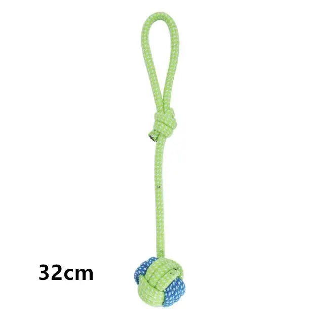 Interactive Cotton Rope Dog Toys For All Sizes Durable Chew Toy Dental Health Puppy Toy