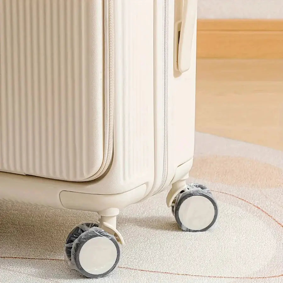 TravelGuard Luggage Wheel Covers Dustproof Disposable Protectors For Suitcases And Trolleys Lightweight Durable