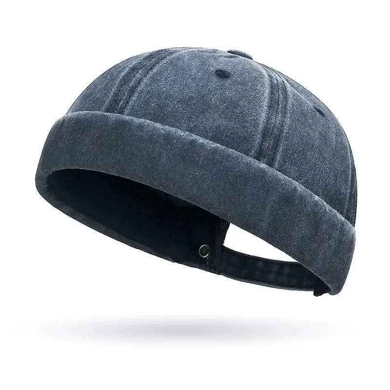 Street Style Soft Top Washed Hip Hop Cap Unisex Versatile Farmers Hat For Urban Everyday Wear