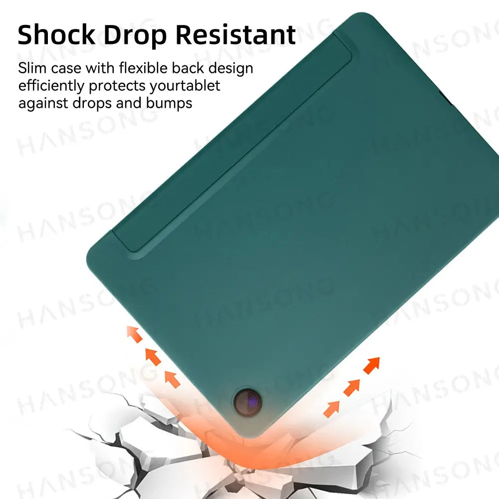 PrimeShield Smart Leather Tablet Case For Samsung Galaxy Tabs A7 Lite To S9 11 Inches Premium Protection