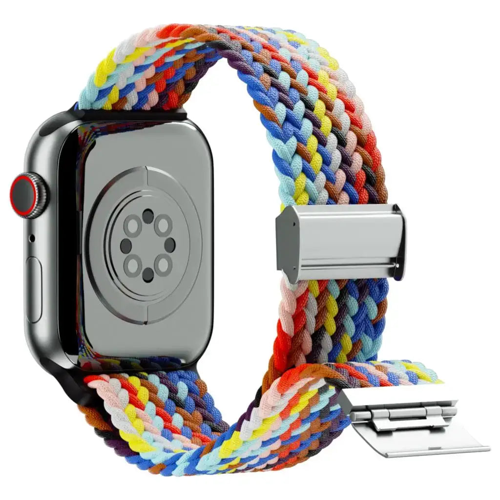Strap For Apple watch band 46mm 45mm 44mm 49mm 40mm 41mm 42mm Braided loop correa bracelet iWatch series 10 8 9 7 5 2030