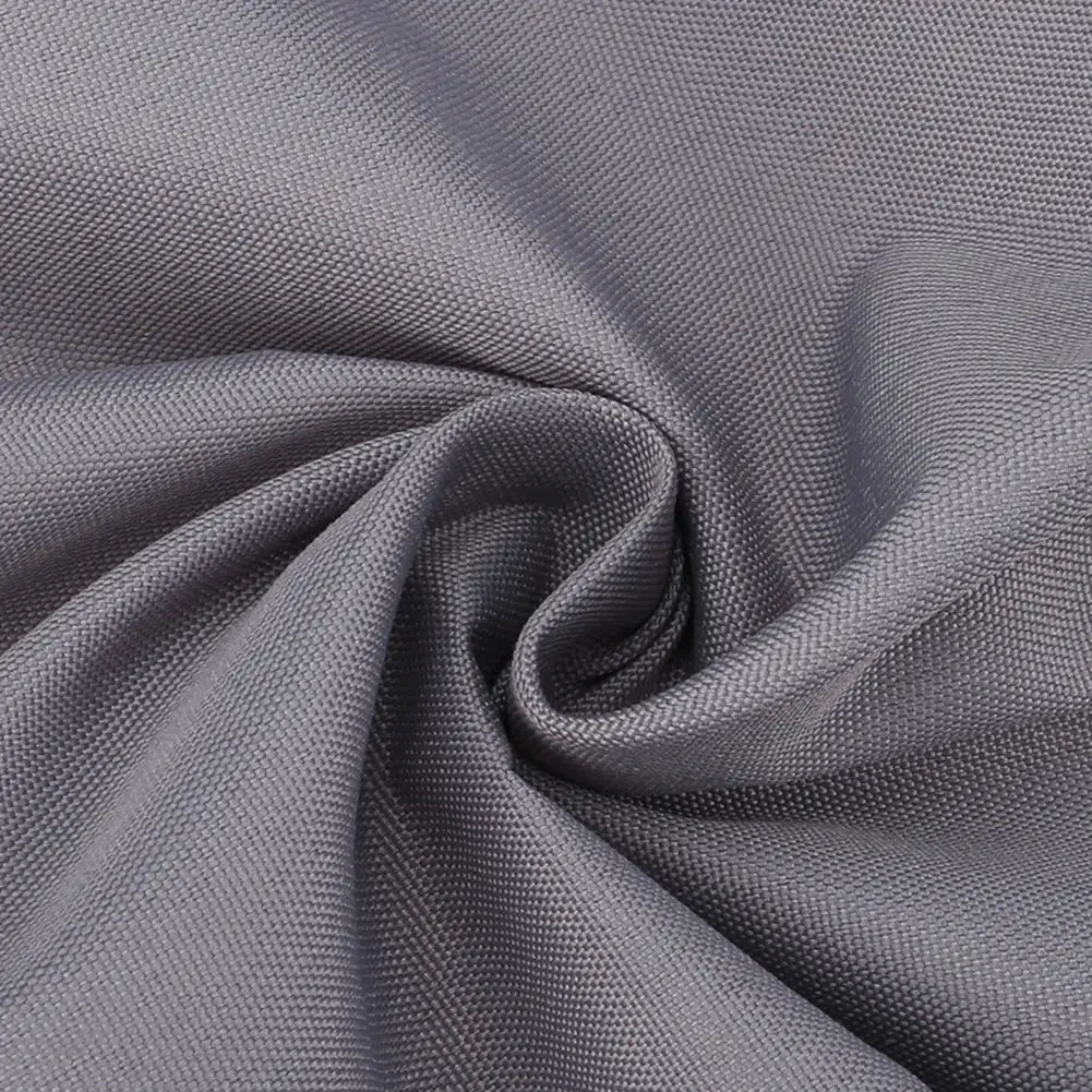 Shade sail fabric by Simples Market in gray waterproof outdoor shade cloth.