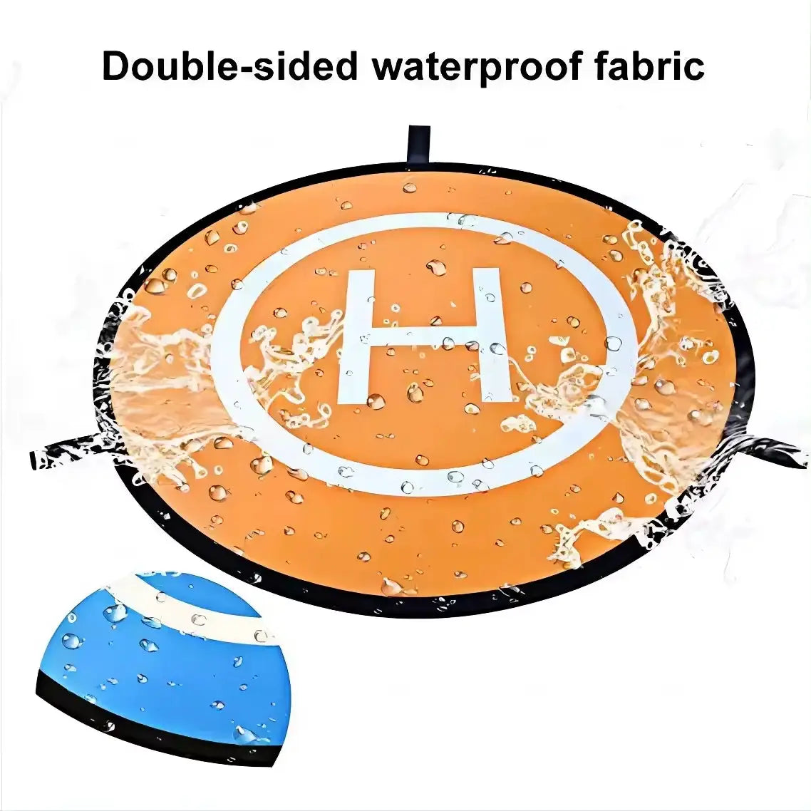 75 Cm Foldable Drone Landing Pad For Quadcopters Universal Waterproof Nylon Takeoff And Landing Mat Lawn Apron