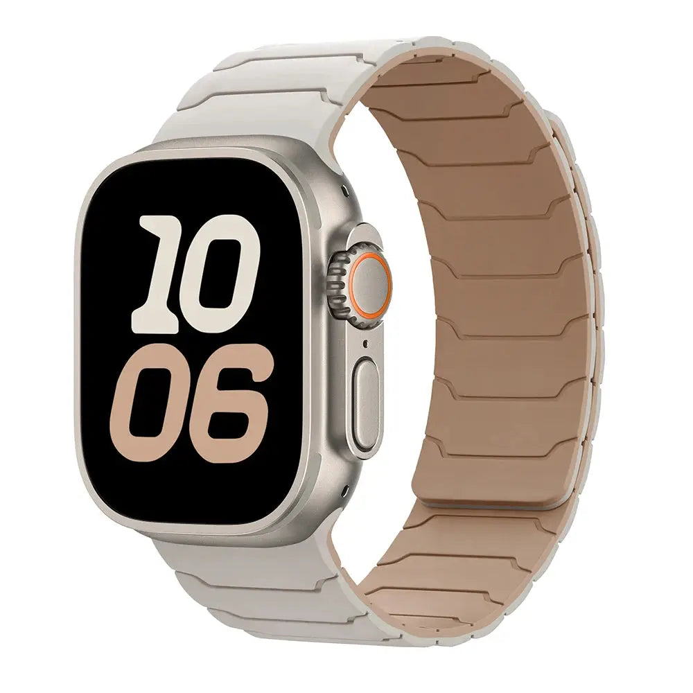magnetic Strap For Apple Watch Band ultra 2 3 49mm 44mm 40mm 41mm 46mm 42mm 45mm 38 Silicone Bracelet IWatch Series 11 9 8 SE 10