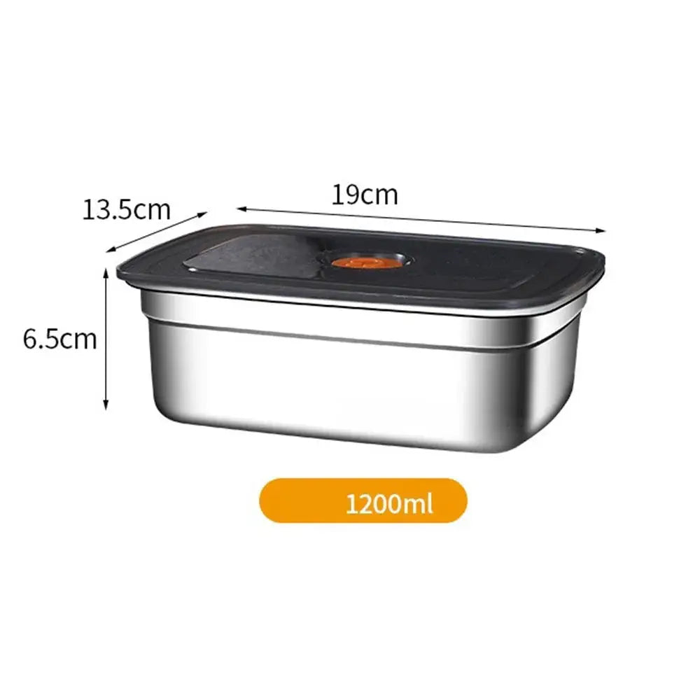 EverPack Stainless Steel Camping Lunch Box Sealed Leakproof Bento Box Microwave Safe Large Capacity