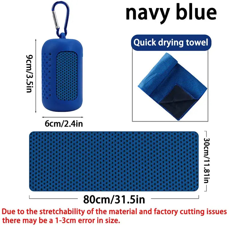 New Microfiber Towel Quick Drying Super Absorbent Sports Towel For Gym Yoga Beach Camping Swimming