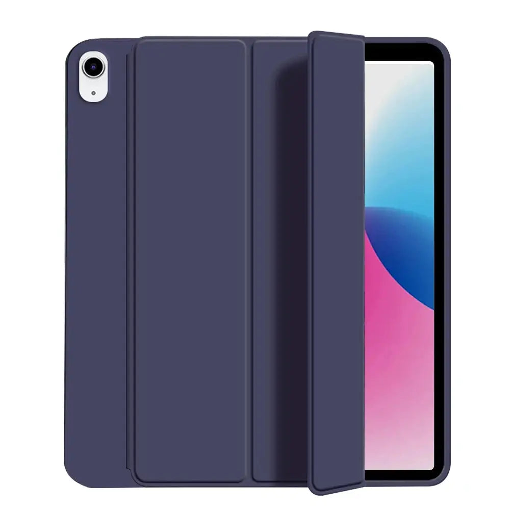 NovaGuard All Gen iPad Intelligent Protective Cover With Three Fold Stand And Soft TPU Case Drop Resistant Shockproof