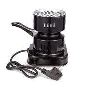 Unbranded 500W Electric Hookah Coal Burner With Fast Three To Five Minute Ignition And Heat Resistant Porcelain Plate