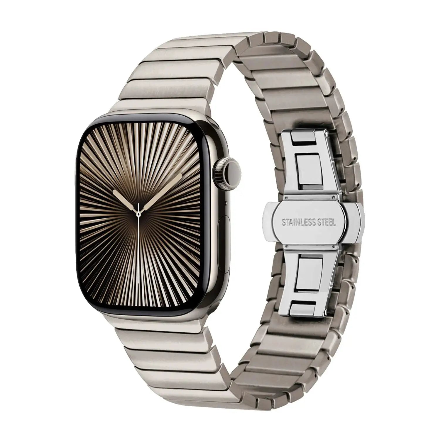 Metal Band For Apple Watch 46mm Strap Stainless Steel Watchband For Iwatch Series 11 10 Ultra 49mm 42/44/45/40mm Business Correa