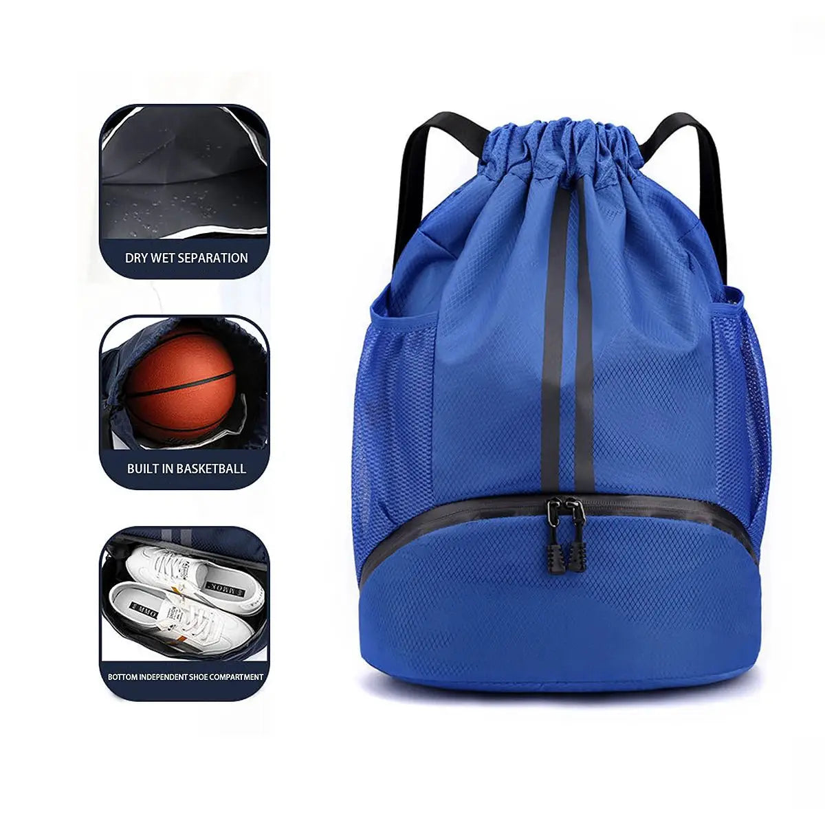 Multi - Functional Dry/Wet Separation Sports Backpack - Simples Market