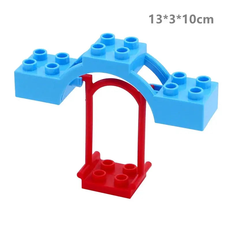 Big Building Blocks Compatible With Slide Swing Seesaw Playground Educational Creative Toy for Kids Gift