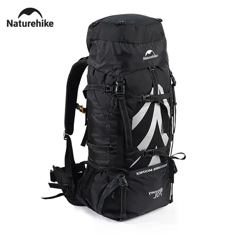 Naturehike 70L Camping Backpack Ergonomic Large Capacity Hiking Backpack With Rain Cover For Men Outdoor Travel Trekking