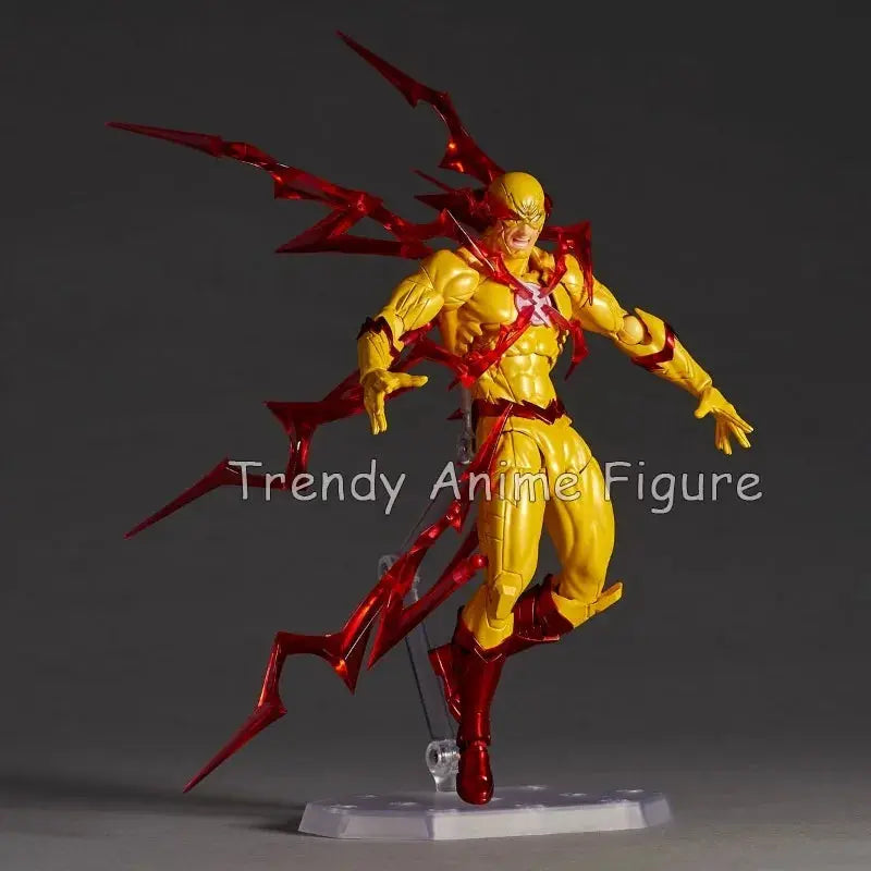 Revoltech Amazing Yamaguchi Flash Action Figure 17cm Movable Kaiyodo Flashpoint Model Collectible Toy