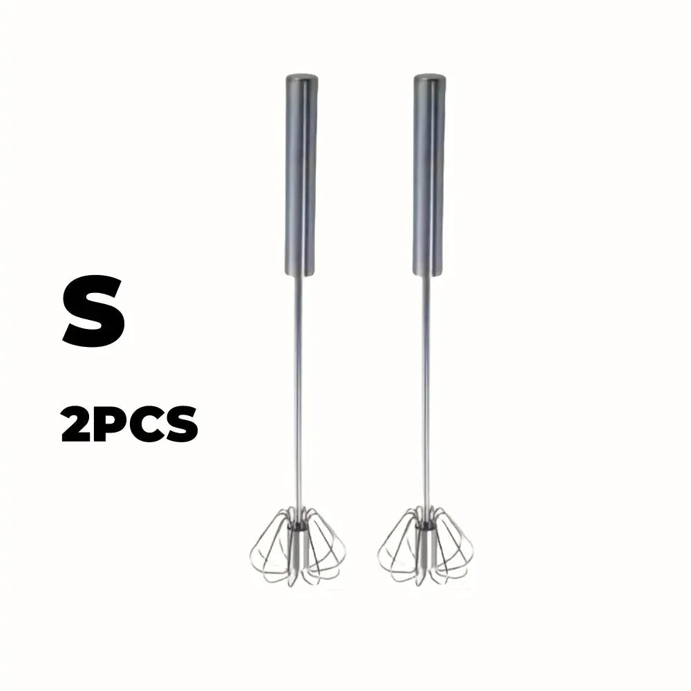 Stainless Steel Egg Beater Semi Automatic Kitchen Mixer For Effortless Egg Beating And Cream Mixing