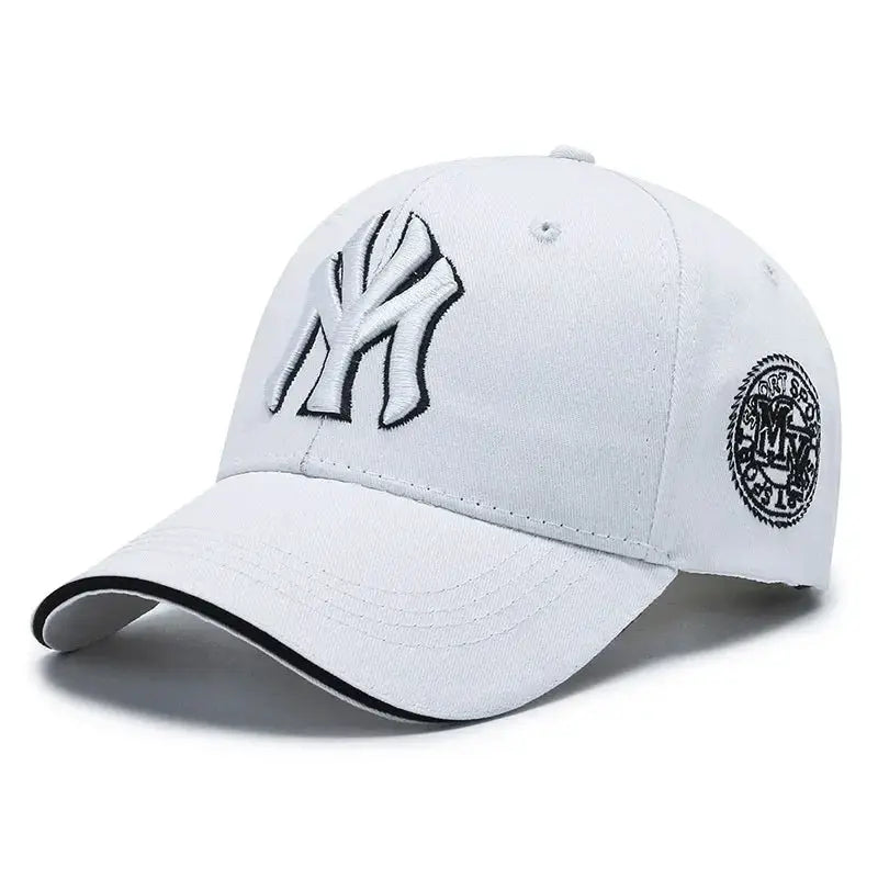 Unisex Casual Baseball Cap With Letter Embroidery Hip Hop Style Adjustable Sunscreen Hat For Spring And Autumn Outdoor