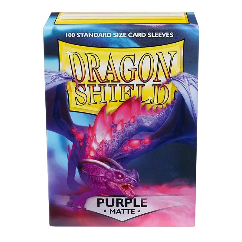 66x91mm Colorful Matte Card Sleeves Dragon Shield 100 Per Box Protectors For Pokemon Star Realms Board Games