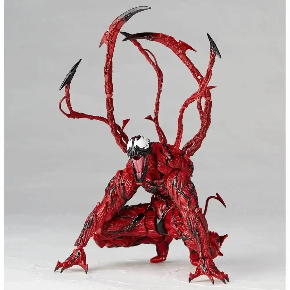 Amazing Yamaguchi Carnage Action Figure Marvel Legends Spider Man Movable Joints Change Face Statue Model Toy Gift