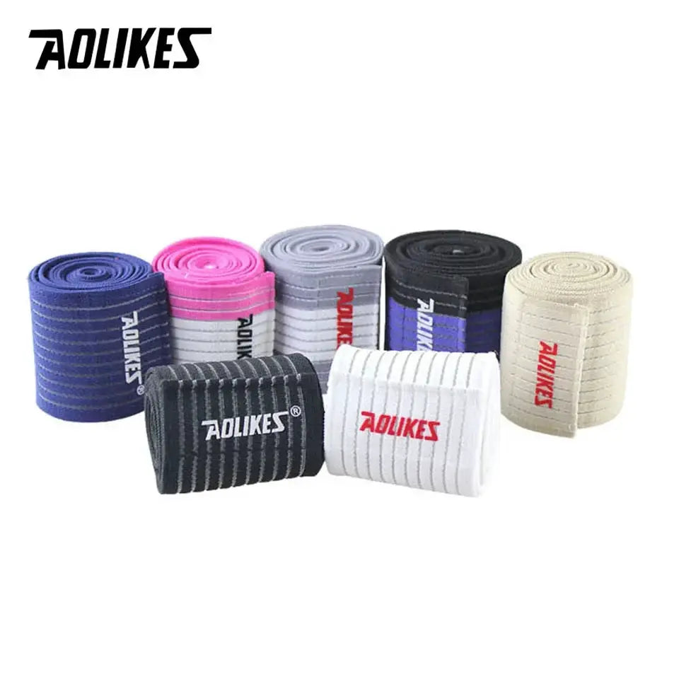 AOLIKES Cotton Elastic Bandage Wristband for Hand and Wrist Support in Sport Gym Carpal Tunnel Relief