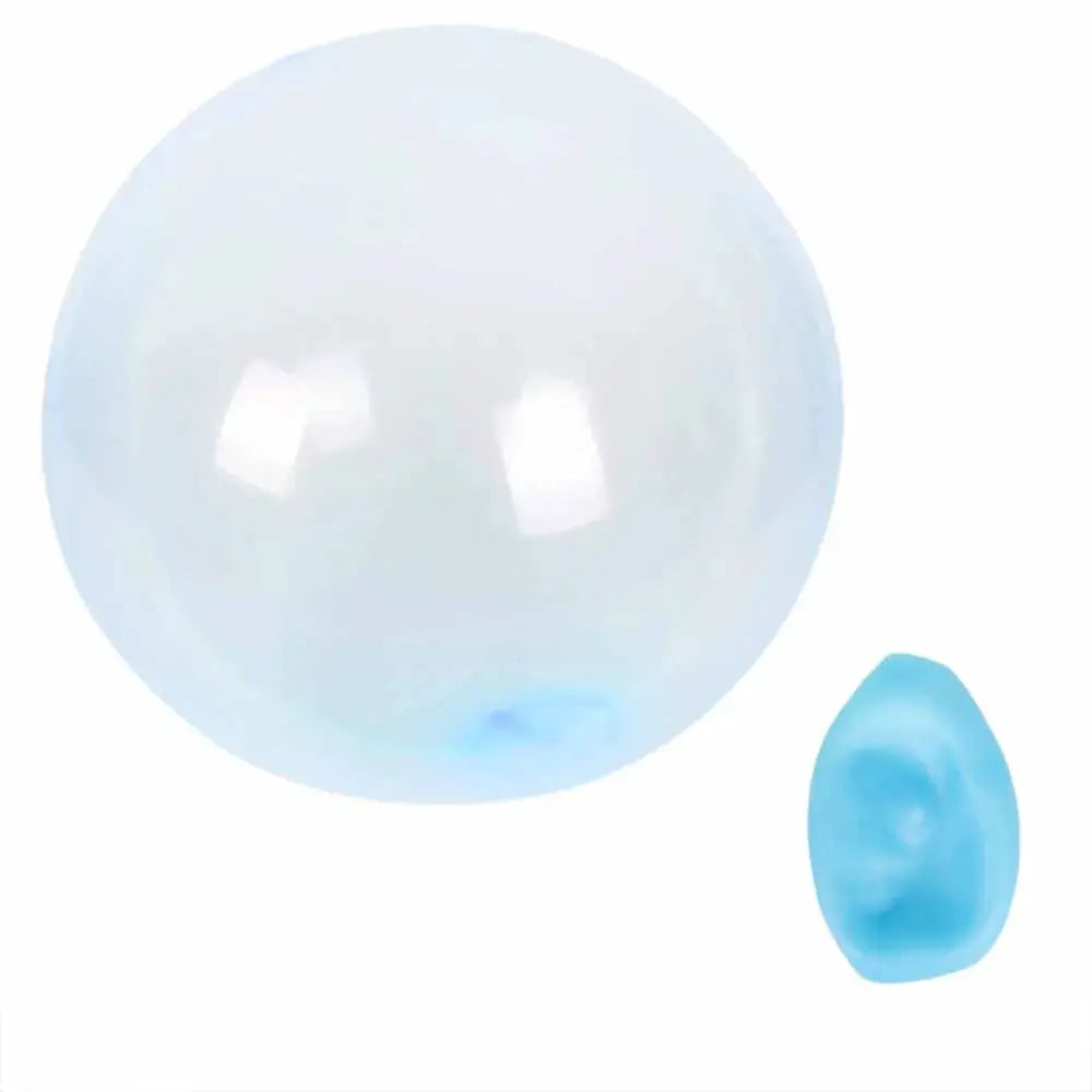 Kids Blow Up Balloon Toy Outdoor Inflatable Elastic Ball Water Filled Bubble Ball For Summer Fun Party Gift