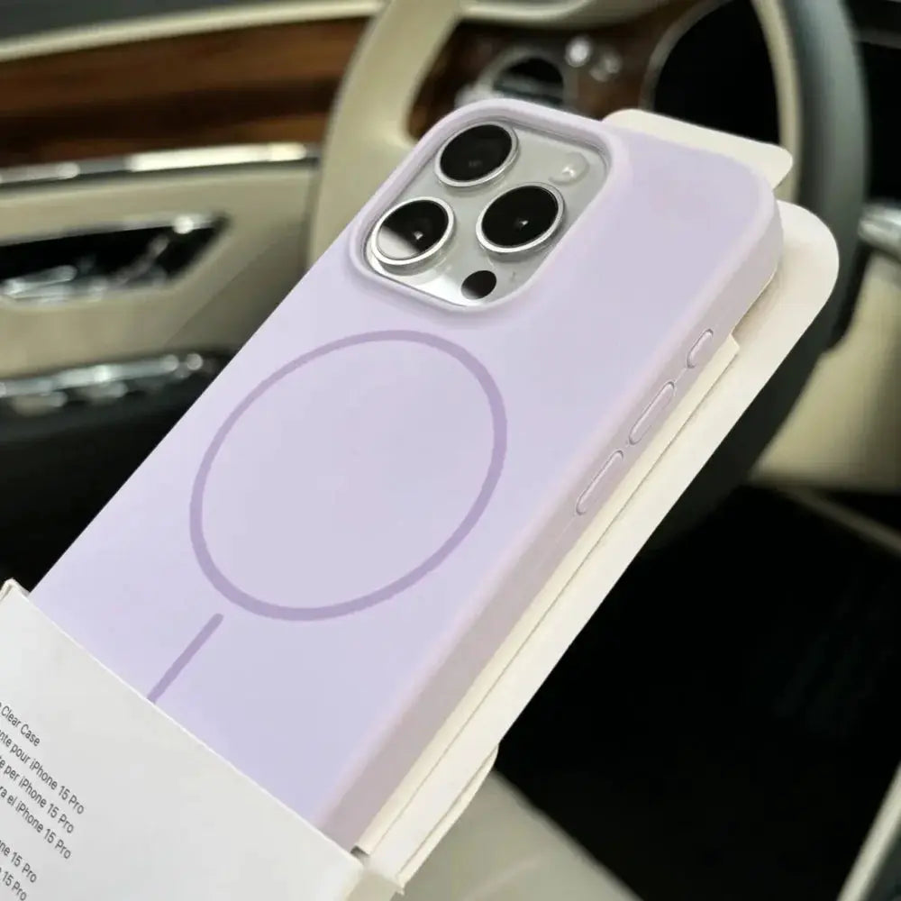 LuxGuard Luxury Liquid Silicone Case for iPhone 16 Series MagSafe Shockproof Protection
