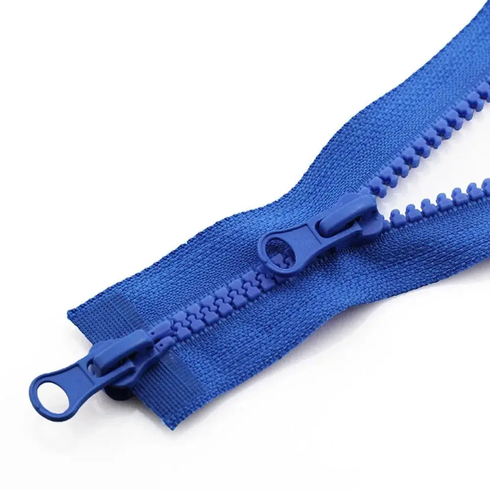 90cm Size 5 Resin Zipper Double Slider Two Way Open End For Jackets Durable High Quality Long Zips