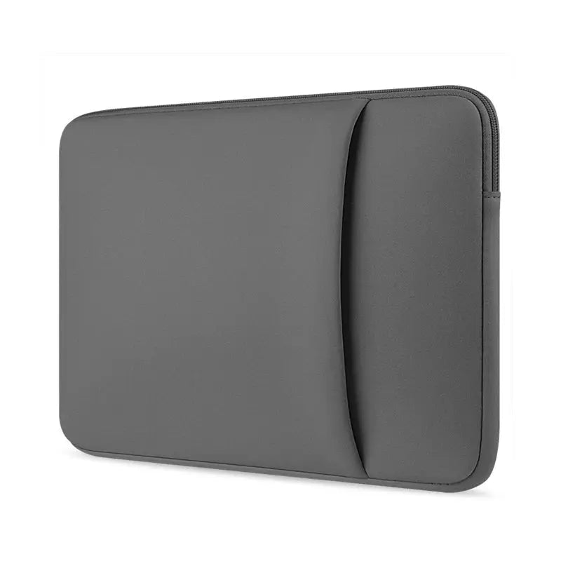 NovaGuard Universal Laptop Bag Case Protective Sleeve For 13 To 15.6 Inch Laptops With Cotton Lining Black Gray