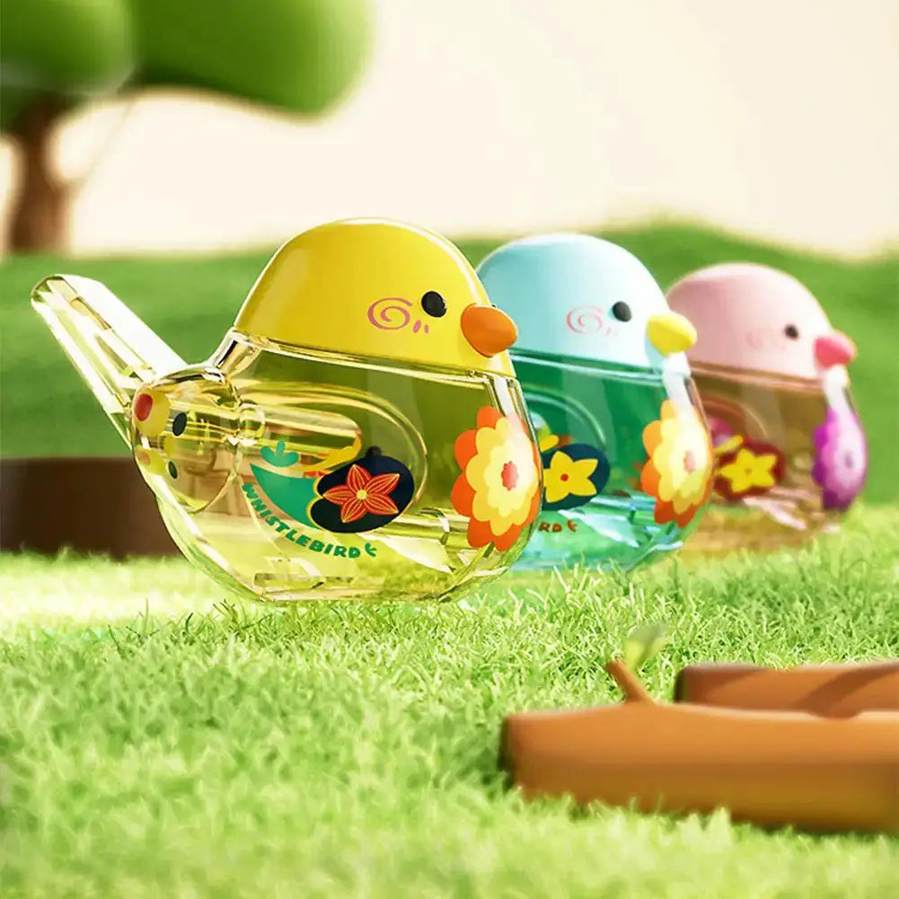 Colorful Bird Water Whistle Made From ABS Material Fun Pipe Toy For Kids Birthday Gifts And Accessories