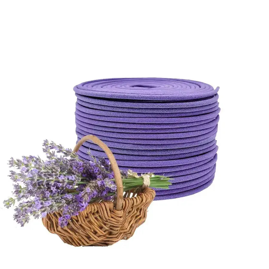 40 Lavender Aromatherapy Coils For Long Lasting Fragrance And Air Purification For Yoga And Meditation