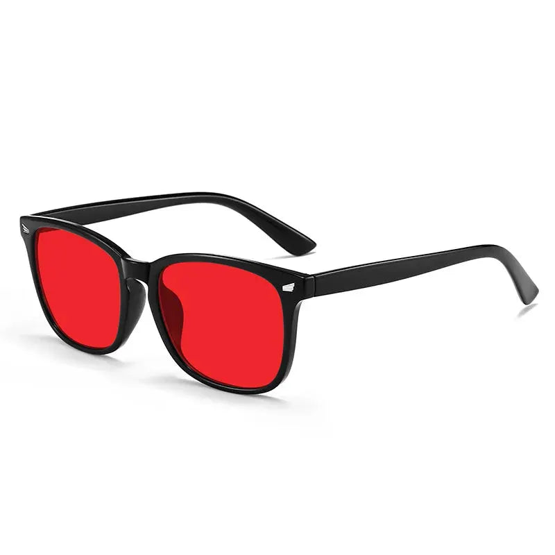 NovaVision Anti Blue Light Glasses With Red Tinted Lenses For Improved Sleep And Reduced Eye Strain For Men And Women